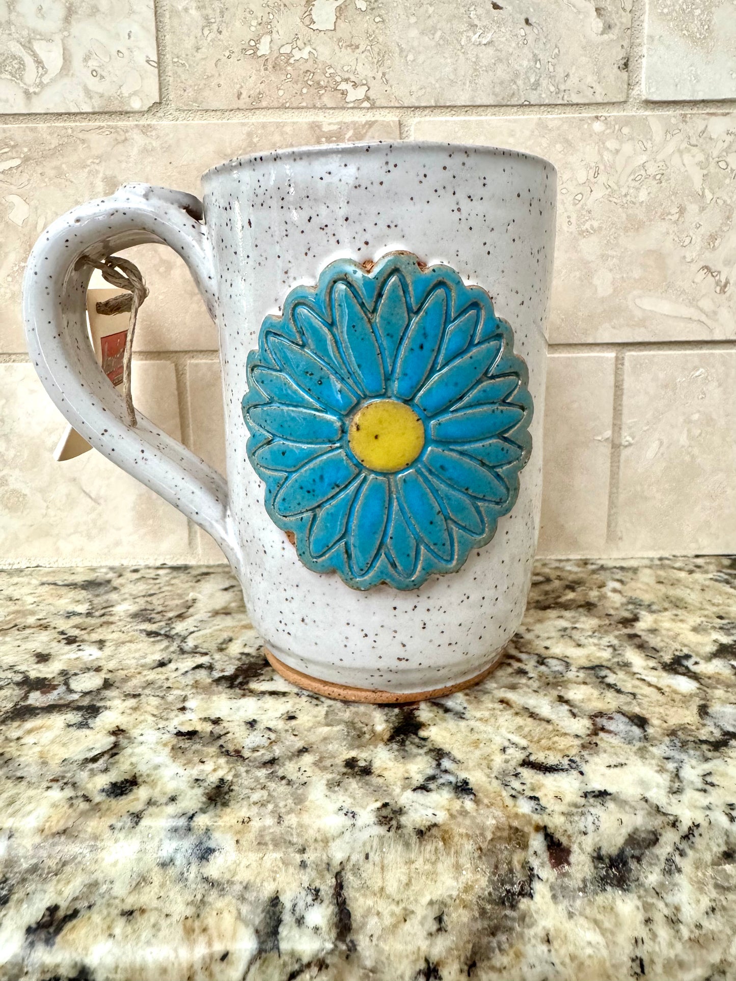 Blue Flower Coffee Mugs