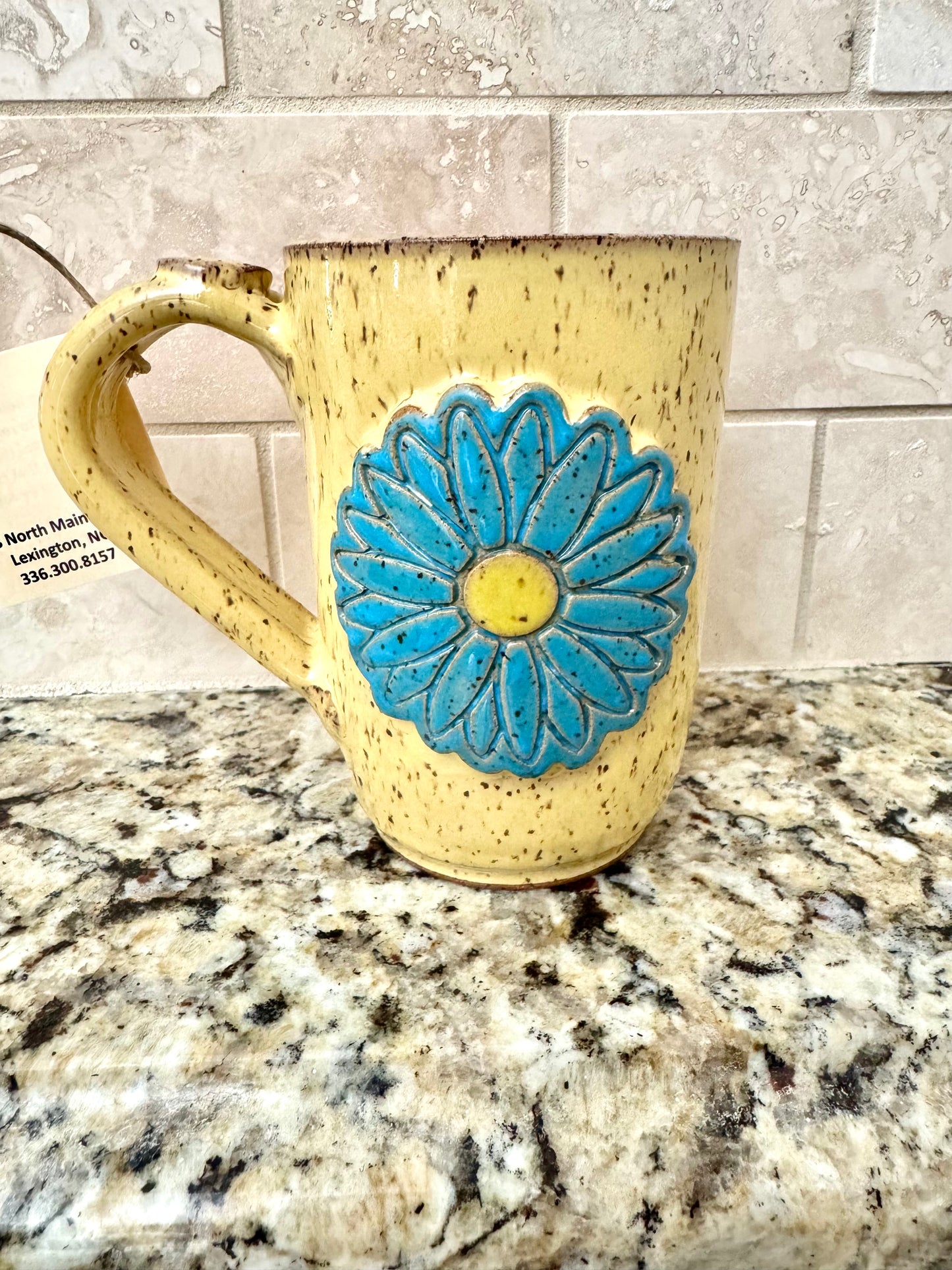 Blue Flower Coffee Mugs