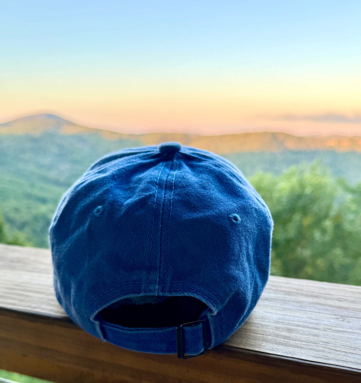Ocean Vintage Blue "Choose Joy" Ladies Hat