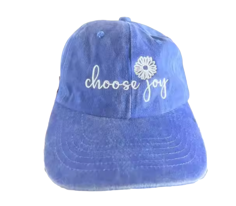 Choose Joy Periwinkle Hat