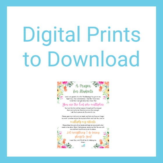 Digital Prints to Download