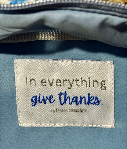 Quilted Bible Verse Lunch Bag
