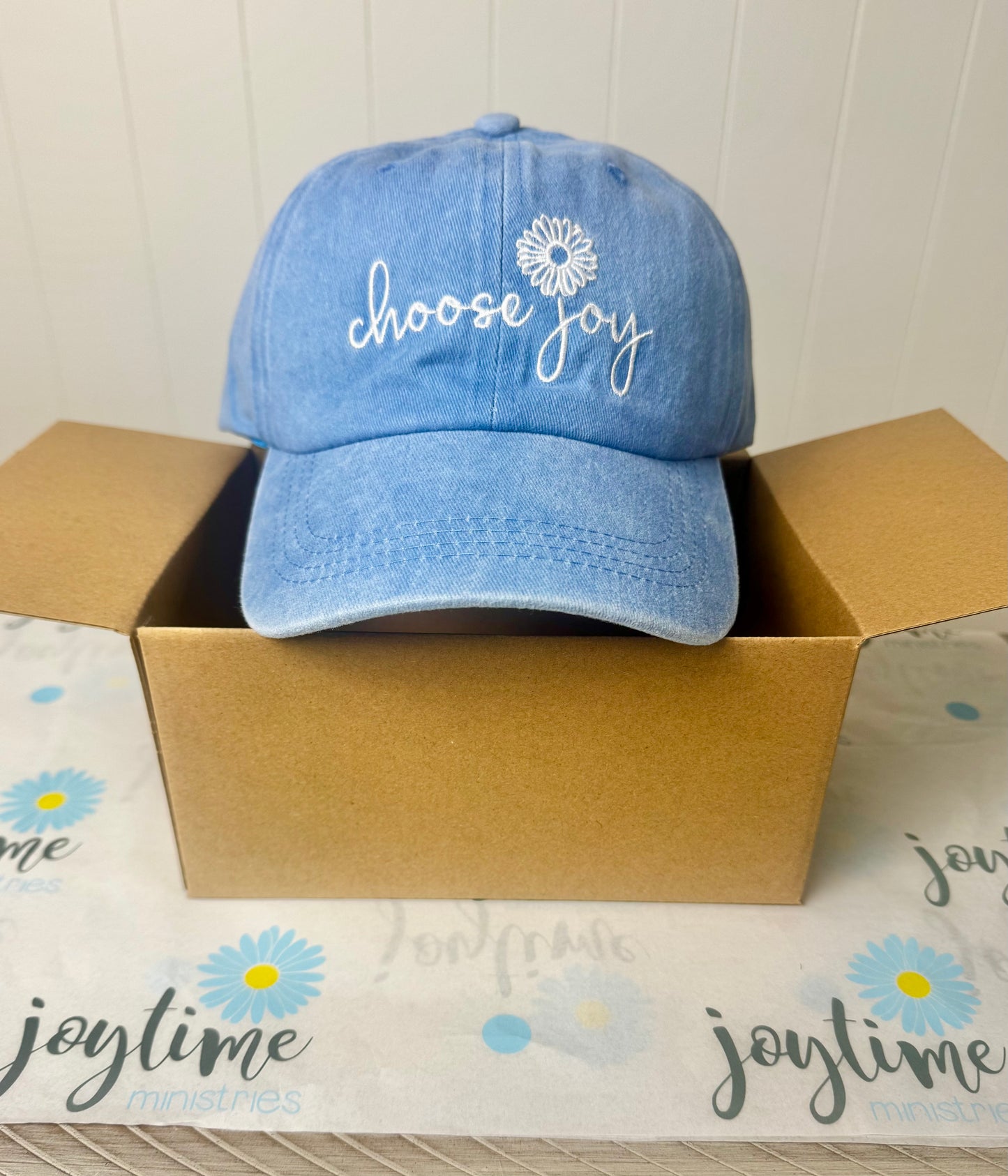 "Choose Joy" Ladies Hat - Relaxed Fit