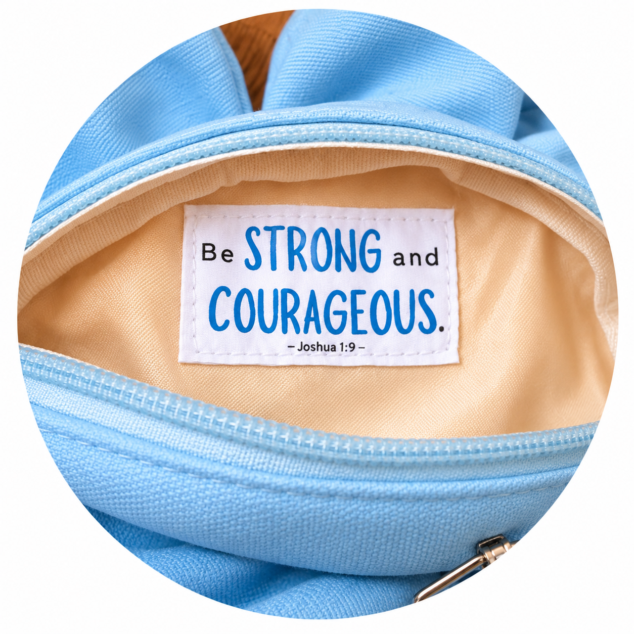🩵 Blue Daisy Bible Verse Purse
