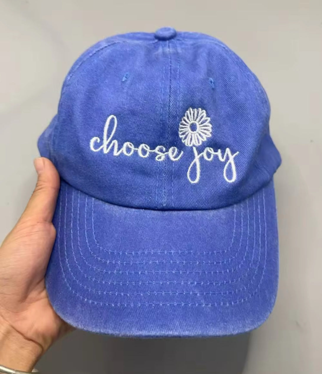 "Choose Joy" Ladies Hat - Relaxed Fit