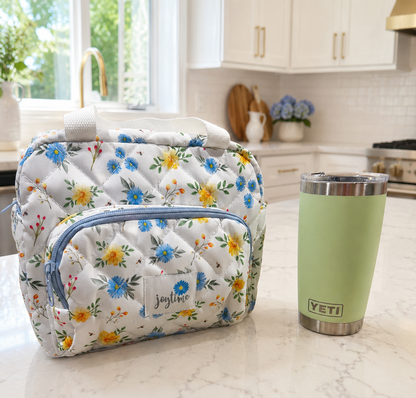 Quilted Bible Verse Lunch Bag