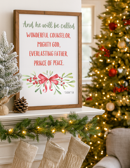 🎄 Digital Christmas Art - 8 Printables