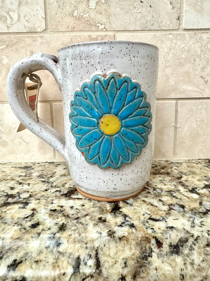 Blue Flower Coffee Mugs