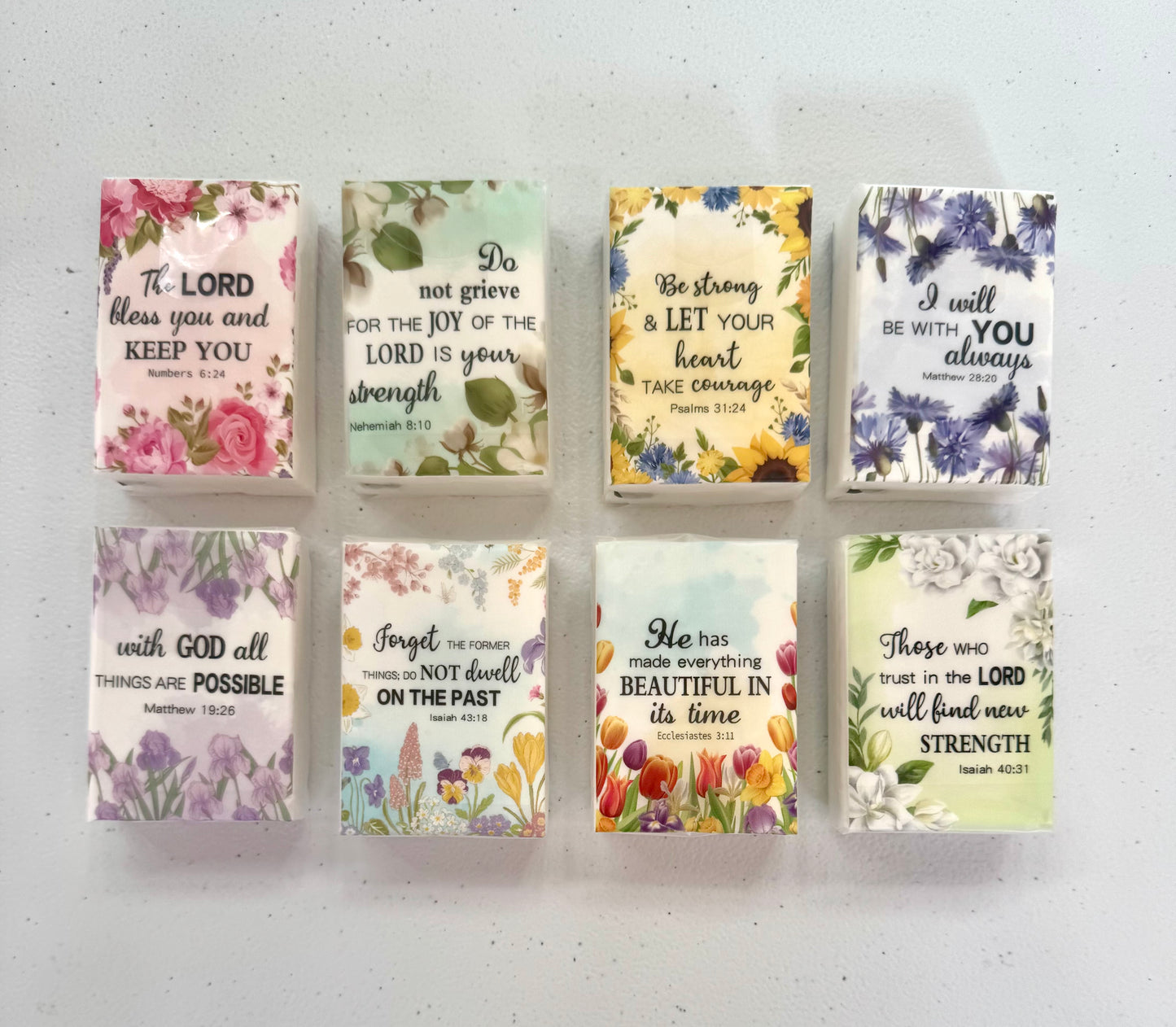 Bible Verse Travel Tissue Pack