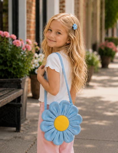 🩵 Blue Daisy Bible Verse Purse