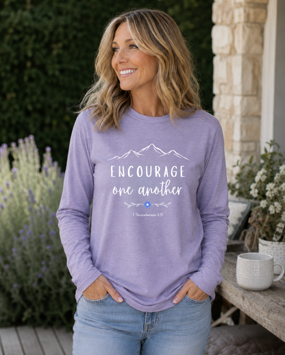 Encourage One Another Long Sleeve Tee
