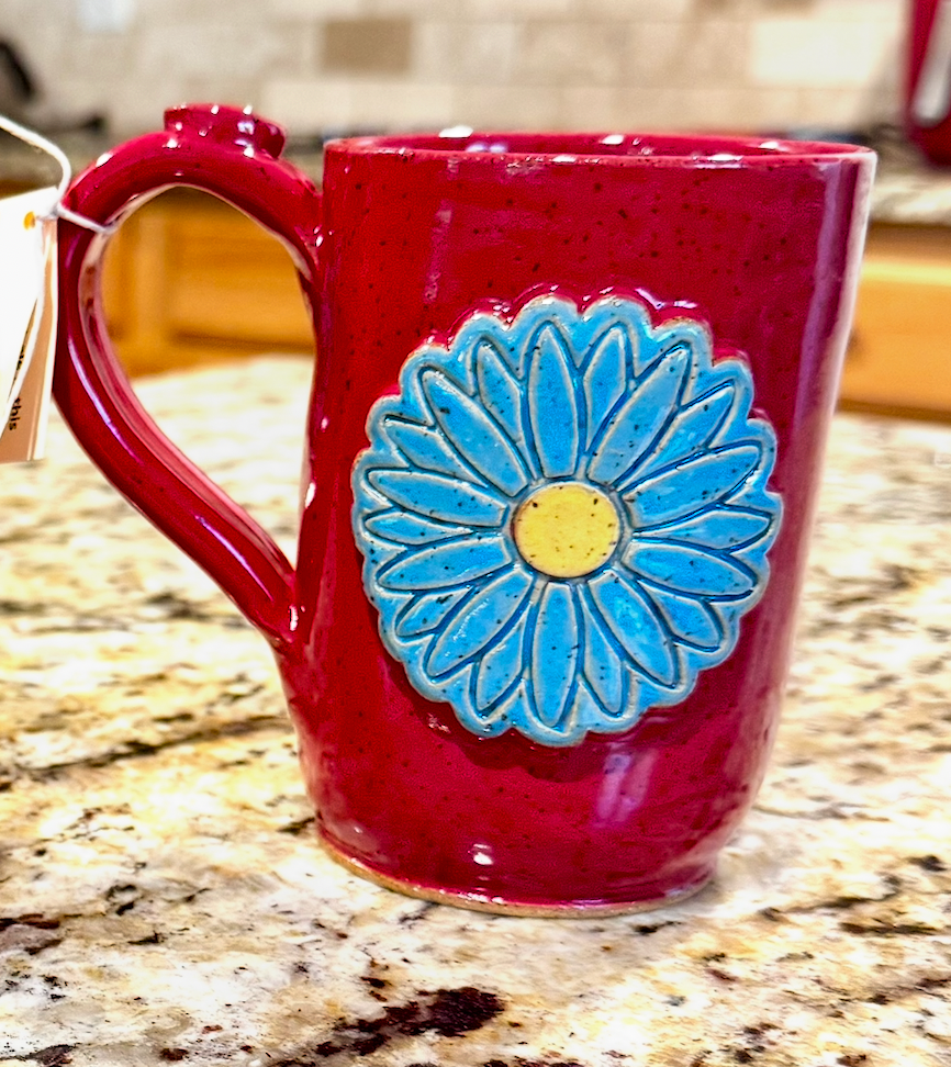 Blue Flower Coffee Mugs